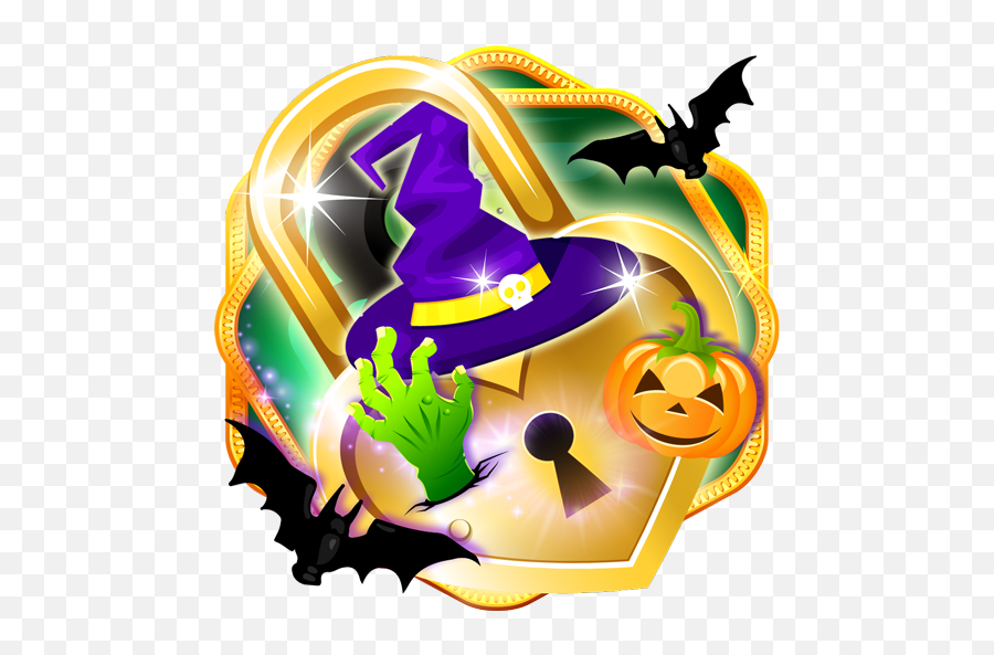 Amazoncom Smart App Lock Halloween Theme Appstore For Android - Tema Halloween Png Emoji,Witch Emoji Android