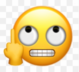 Freetoedit Emoji Fuckuff Fuckyou Hate - Middle Finger And Rolling Eyes