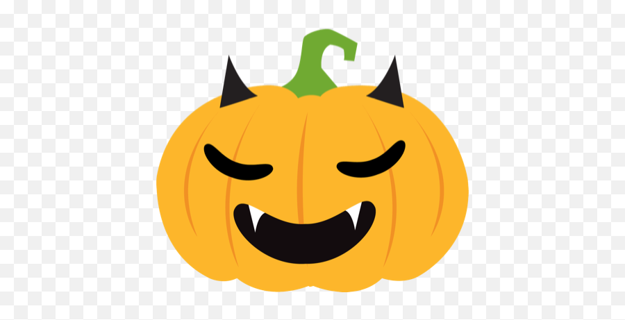Pumpkin Halloween Emoji Sticker - Clip Art,Emoji Sticker