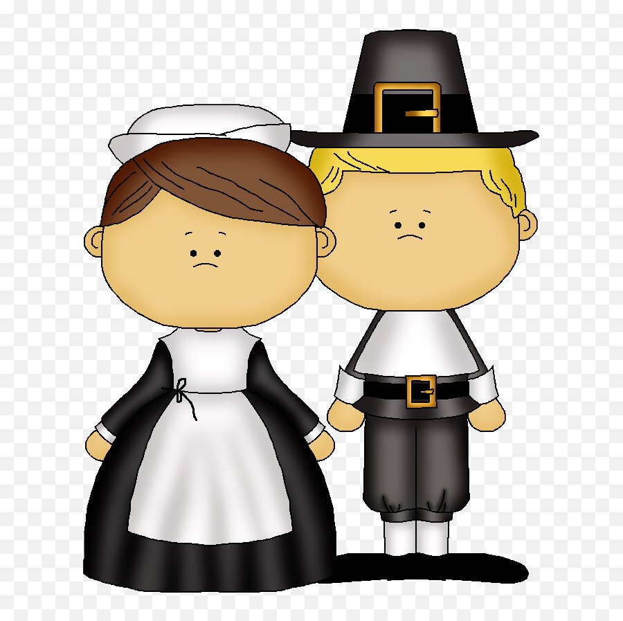 Thanksgiving Pilgrim Couple Freetoedit - Cartoon Emoji,Pilgrim Emoji