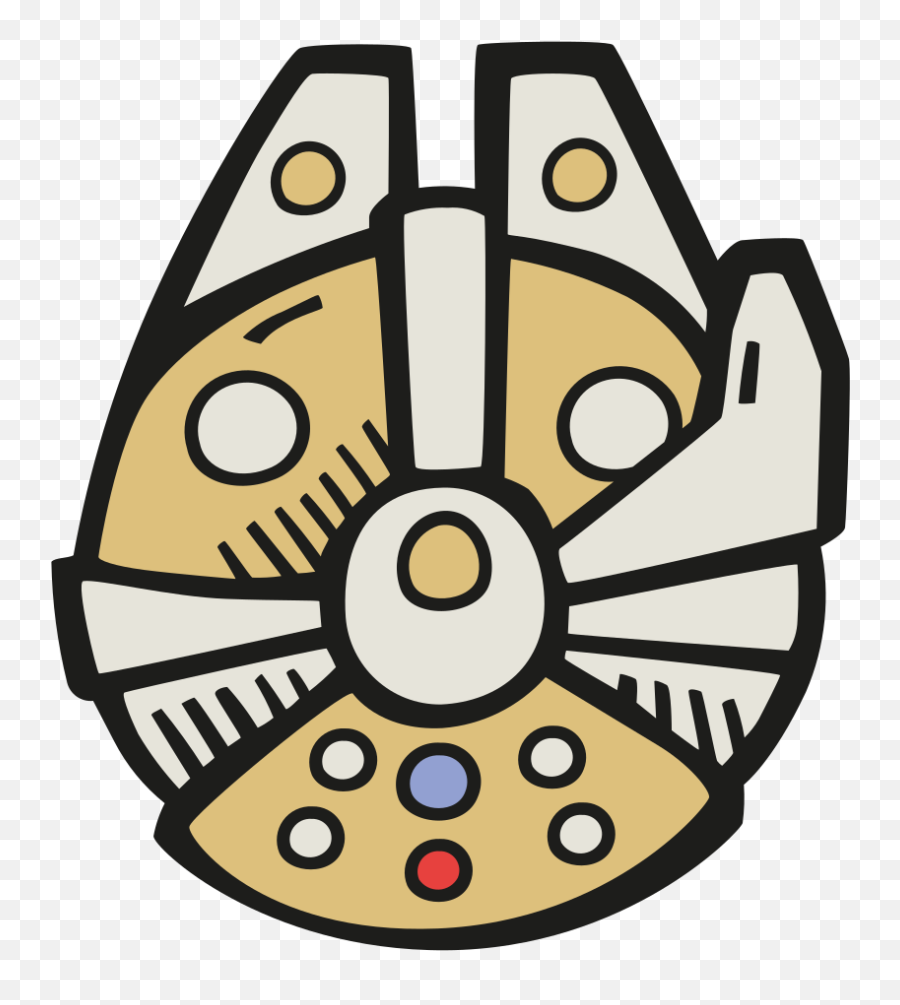 Millennium Falcon Icon - Millennium Falcon Icon Png Emoji,Falcon Emoji