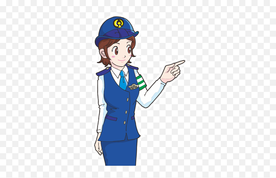 Female Police Officer - Clip Art Police Women Emoji,Finger Point Emoticon