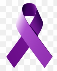 Pin - Transparent Background Purple Cancer Ribbon Png Emoji,Offensive Emoji Combinations