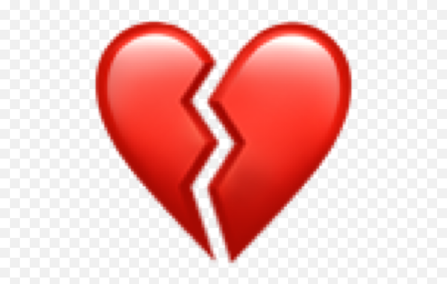Heart Heartbroken Emoji Freetoedit - Broken Heart Ios Emoji,Heartbroken Emoji