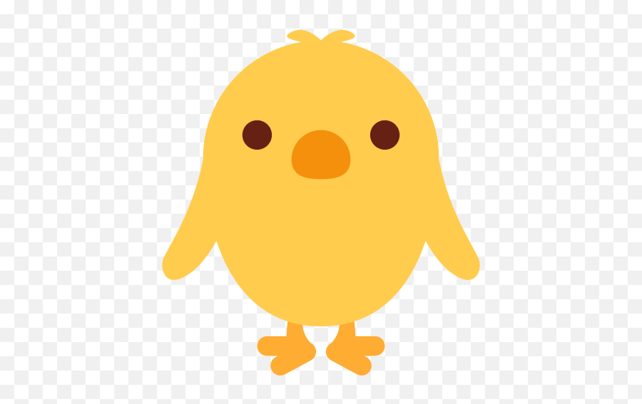 From - Hatched Chick Emoji,Bird Emoji