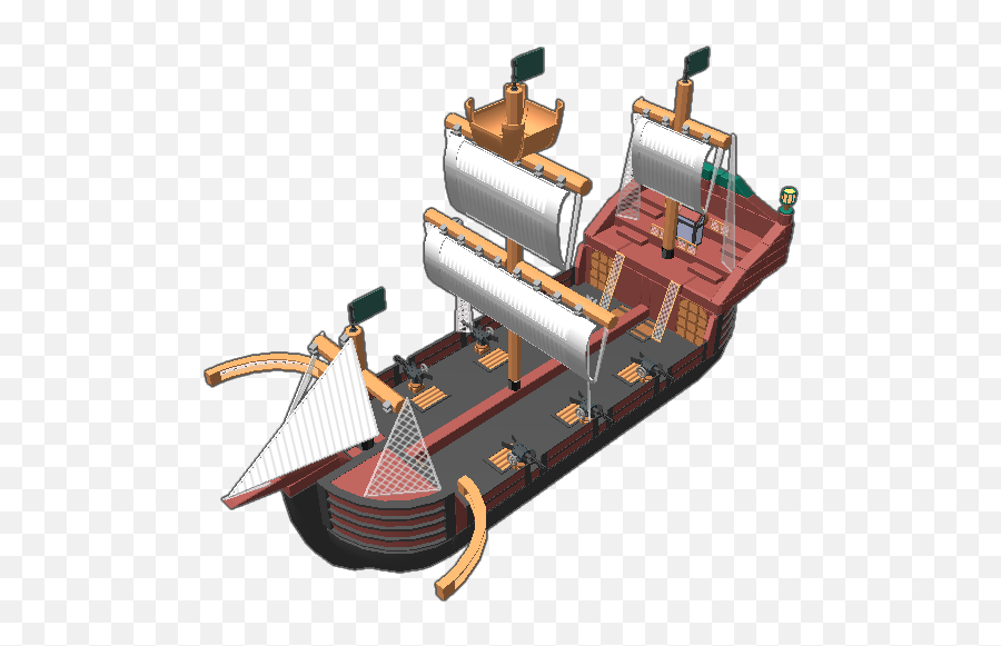 Blocksworld - Barge Emoji,Boat Gun Gun Boat Emoji
