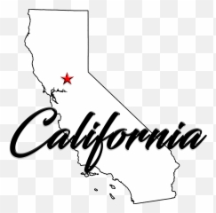 California Clipart Line California - Calligraphy Emoji,California State Flag Emoji