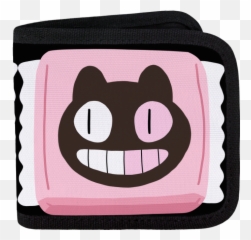 Cookie Cat Canvas Wallet - Cartoon Emoji,Emoticon Bedding