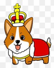 Royal Corgis Emoji Stickers - Dorgi