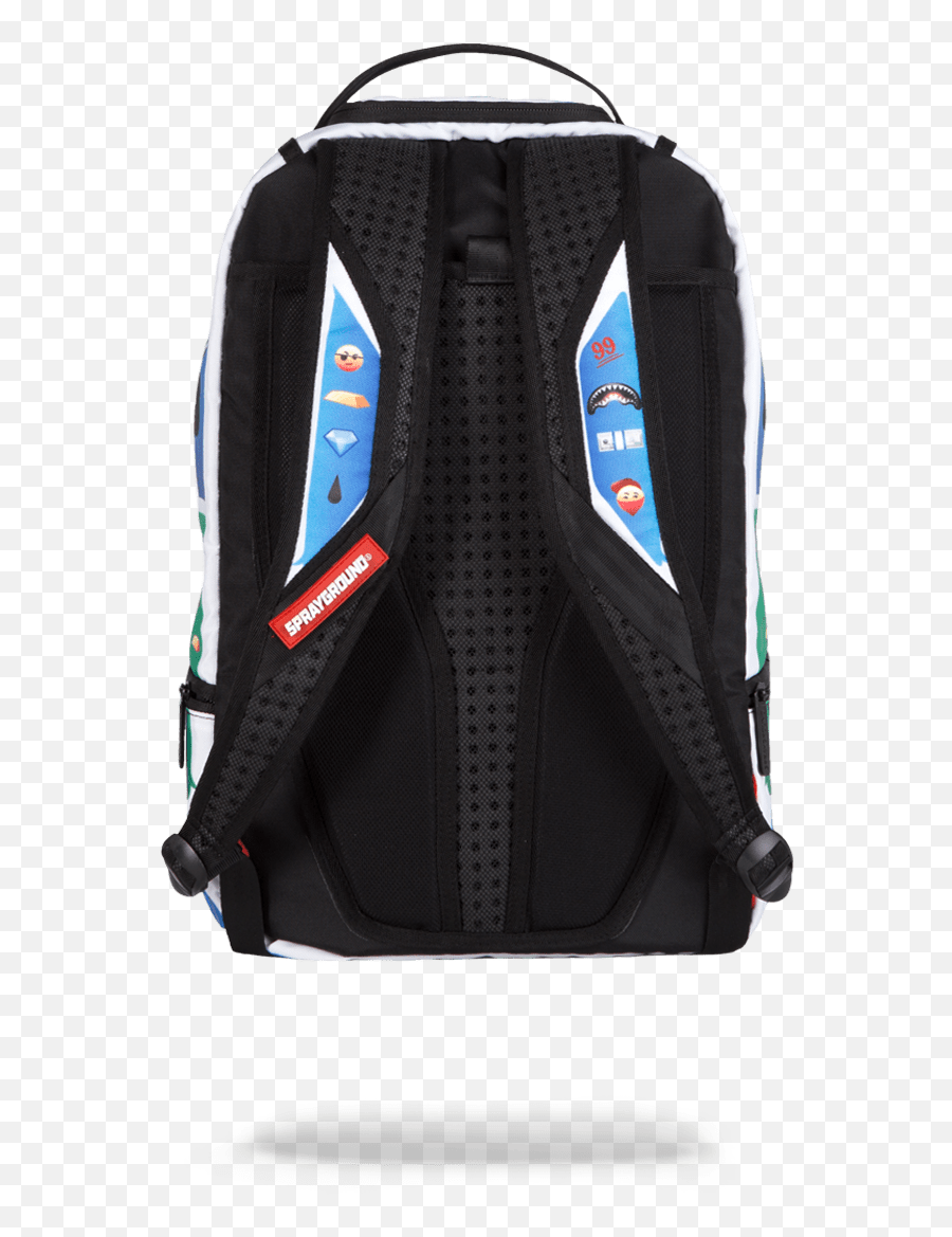 Emoji Shark - Sprayground Emoji Shark Backpack,Hand And Backpack Emoji
