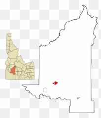 Elmore County Idaho Incorporated And Unincorporated - Emoji