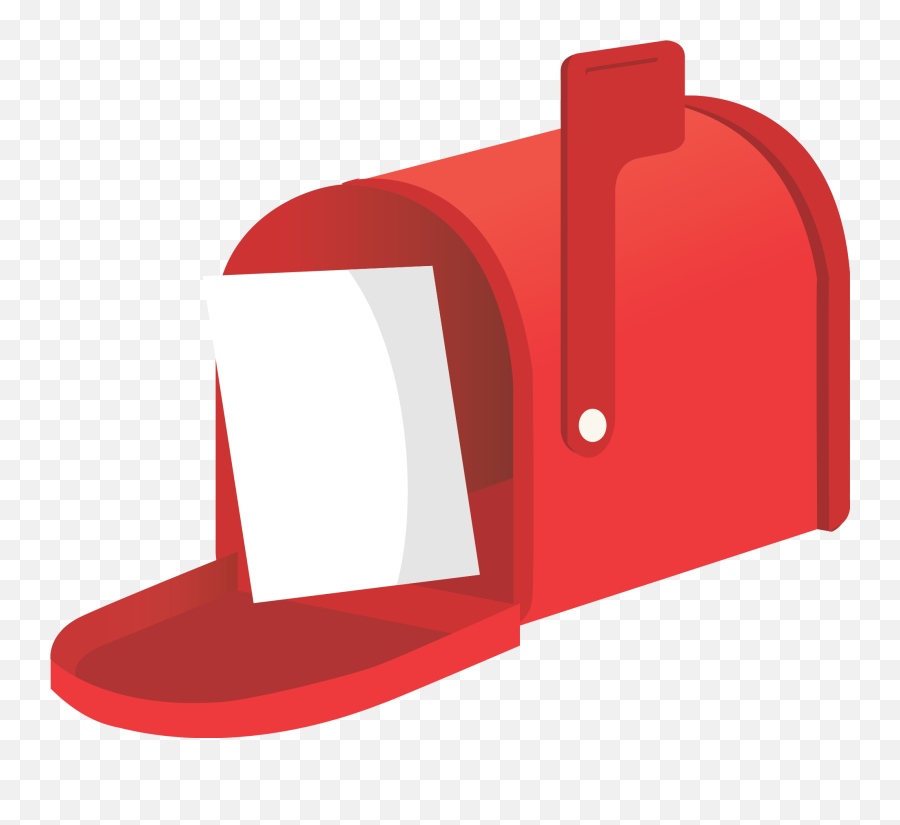 Envelope Clipart Mailbox Envelope Mailbox Transparent Free - Mail Box Png Emoji,Mailbox Emoji