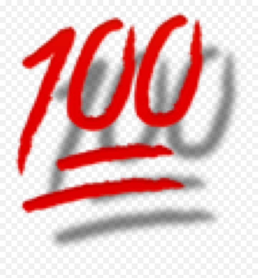 100 Emoji Red 100emoji Freetoedit - Graphic Design,100 Emoji Meme