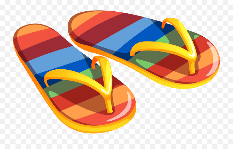 Flip Flops Beach Clipart - Flip Flops Clipart Png Emoji,Flip Flop Emoji
