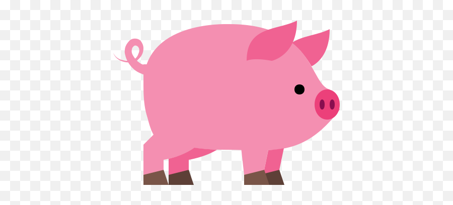 Pig Icon - Free Download Png And Vector Transparent Background Pig Clip Art Emoji,Pig Emoji