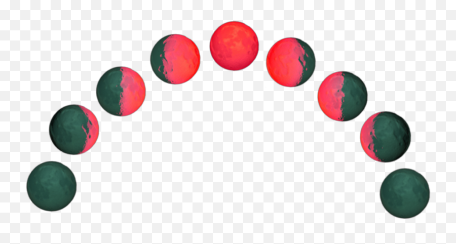 Moon Moonphase Emoji Crown Bloodmoon - Circle,Bean Emoji
