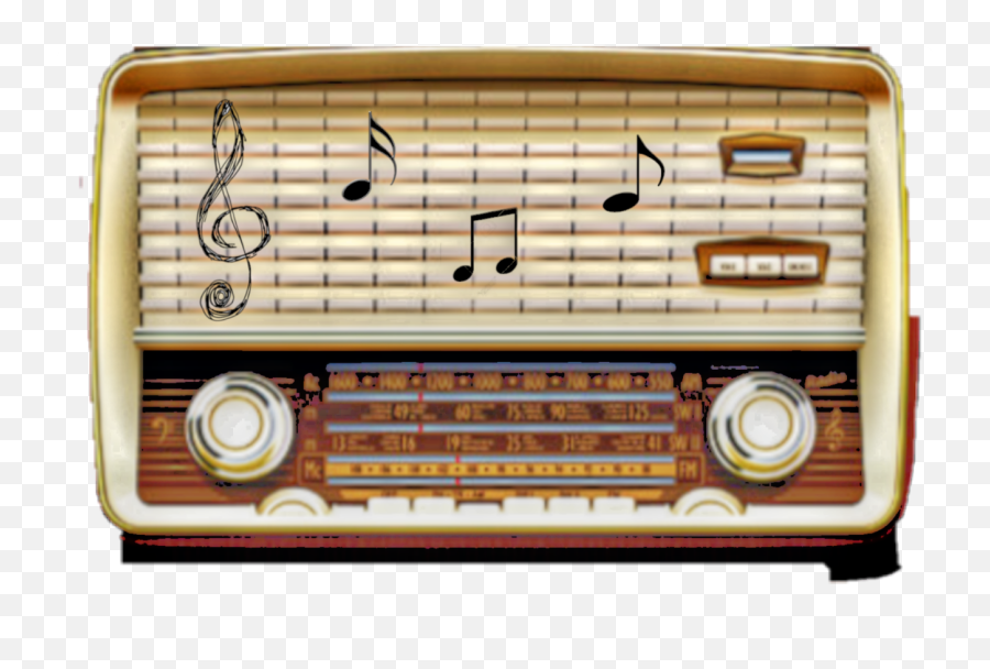 Radio Music Notes - Music Emoji,Radio Emoji