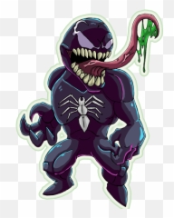 Sticker Venom Wastickerapps - Venom And Carnage Gif Emoji,Venom Emoji