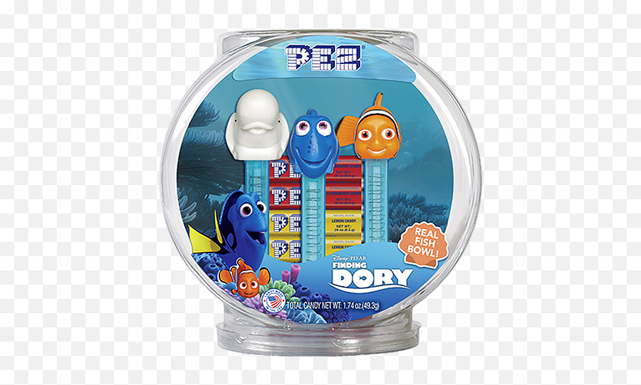 Pez Disney Finding Dory Candy Dispenser - Finding Nemo Toy Clear Background Emoji,Emoji Pez