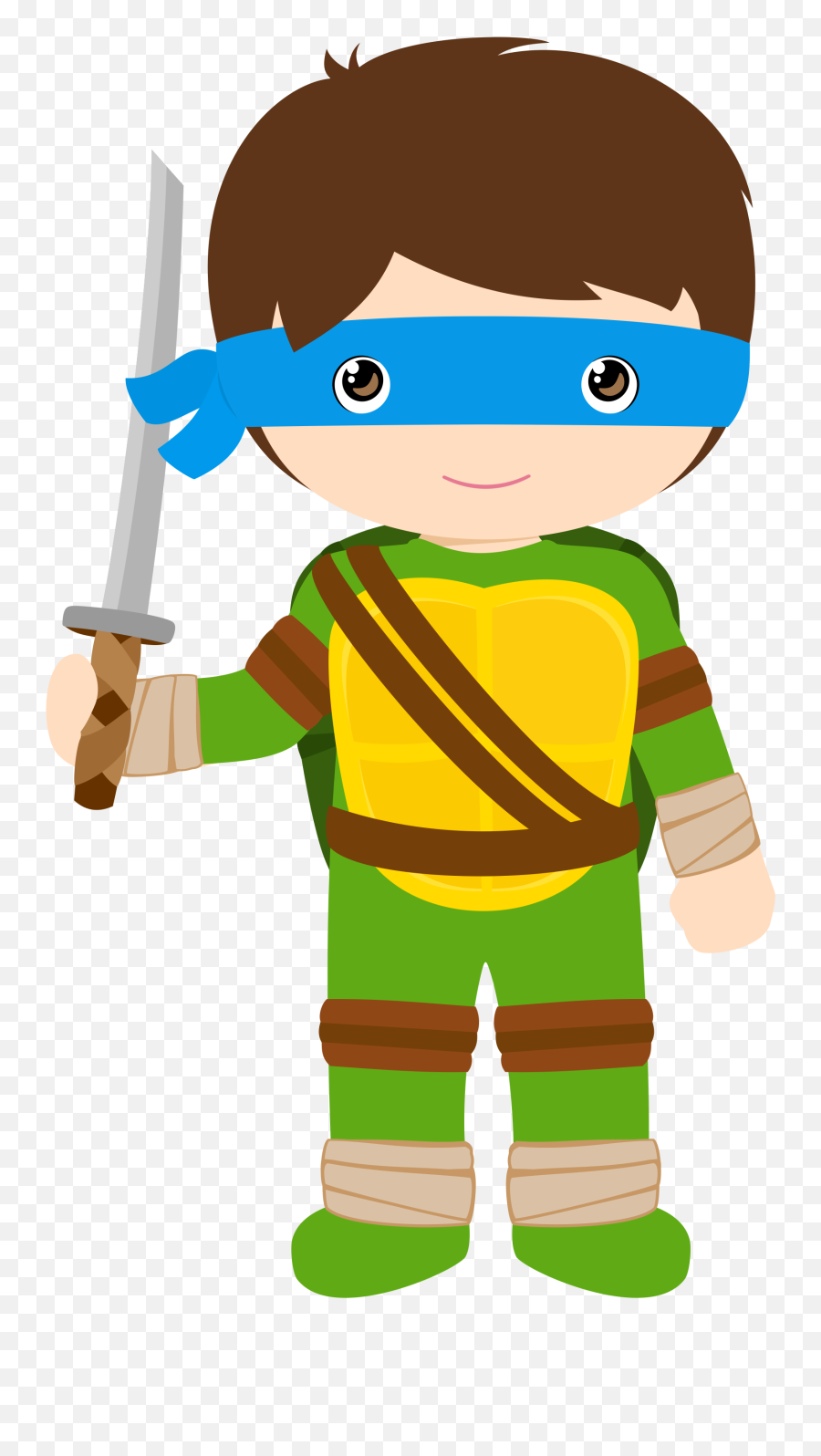 Boy Costume Clipart - Ninja Turtle Costume Clipart Emoji,Boy Emoji Outfit