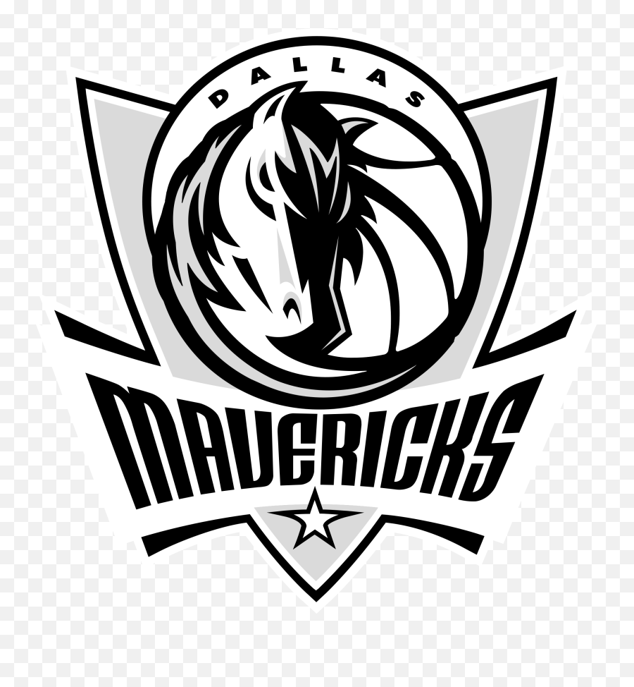 Logo Clipart Transparent Png Dallas - Logo Dallas Mavericks Png Emoji,Maverick Emoji