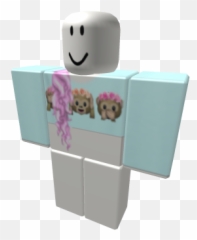 Blue Monkey Emoji Tee Cotton Candy Extension - Roblox Hentai Shirt,Candy Emoji