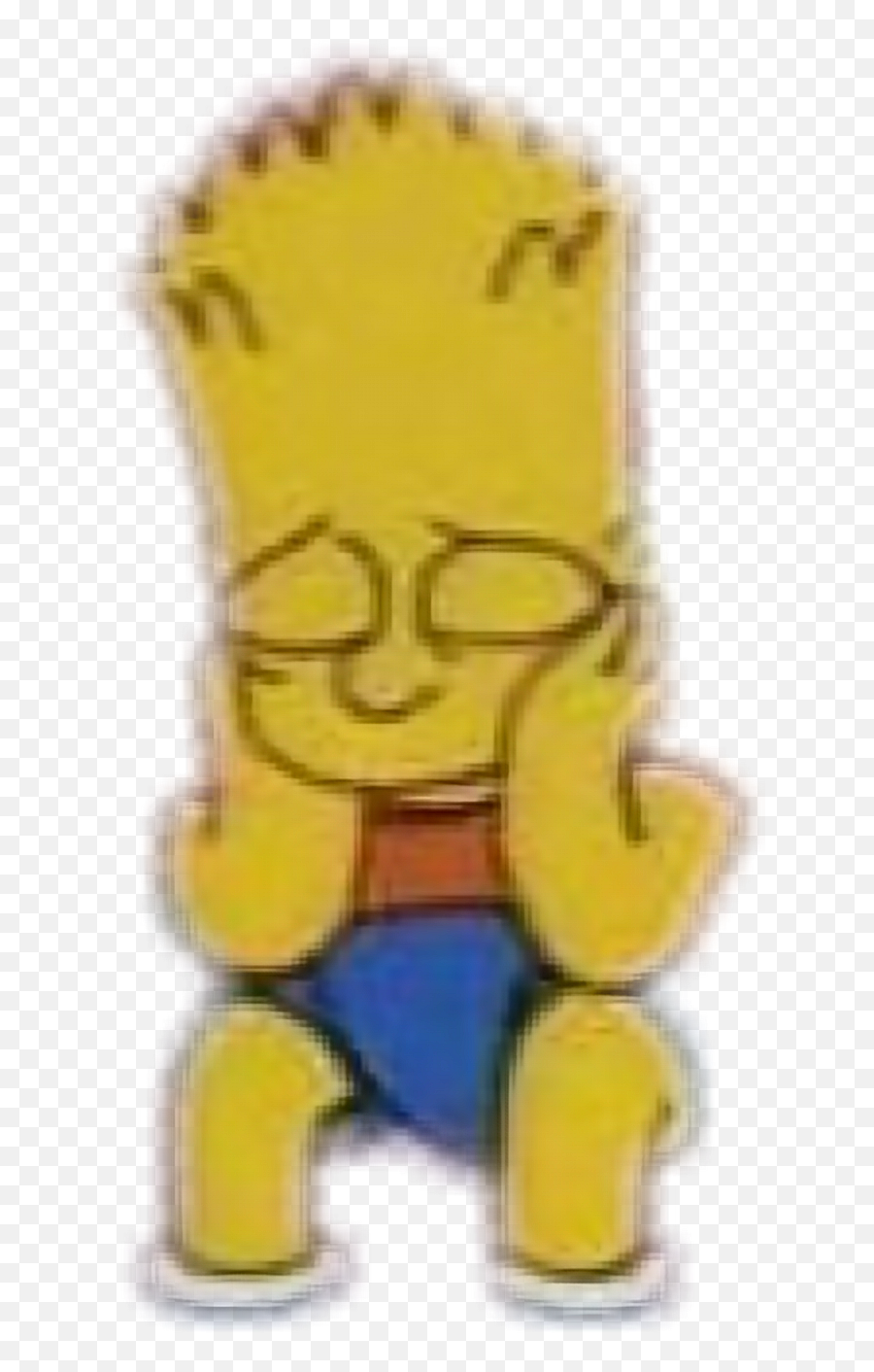 Sad Bart Simpson Freetoedit - Los Simpson Imagenes Para Perfil De Whatsapp Emoji,Simpson Emoji