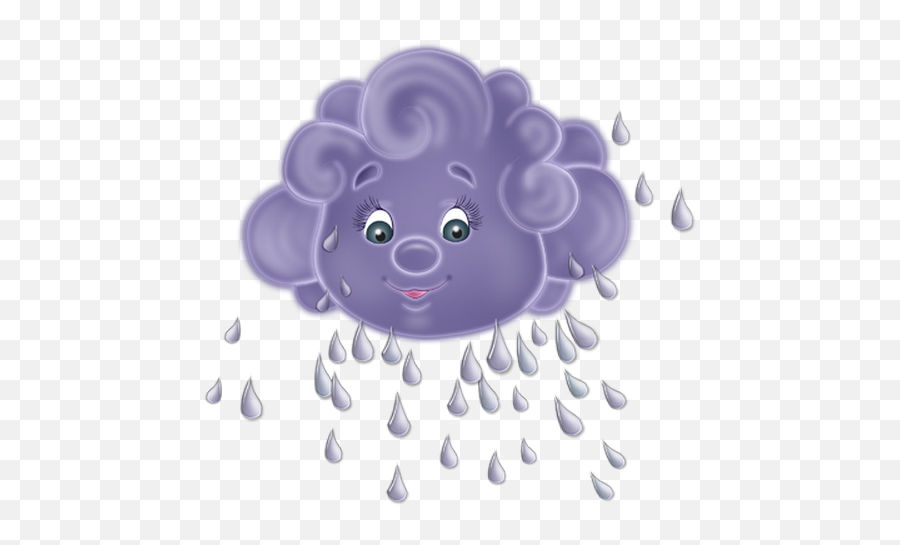 Sol Lua Nuvem E Etc - Buon Mercoledì Con Pioggia Emoji,Blueberry Emoji