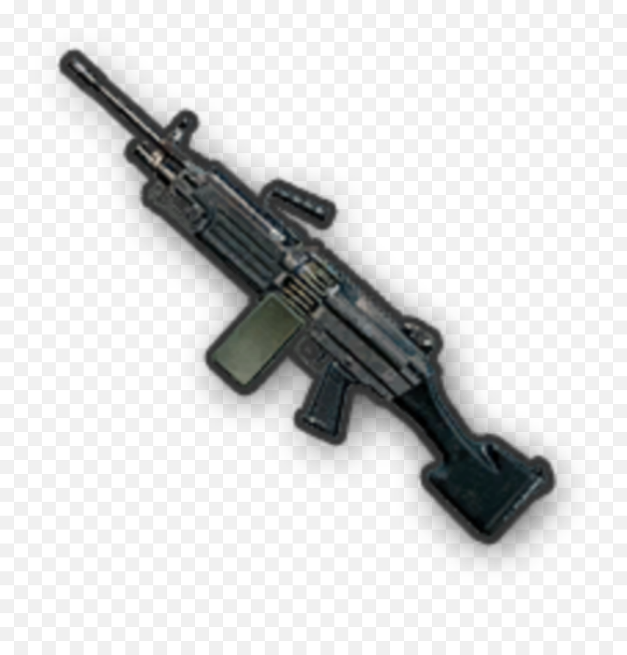 Bkc Pubg Gun Kar Sticker - Machine Gun Pubg Mobile Emoji,Pubg Emoji