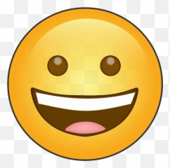 Grinning Face - Emoji Png