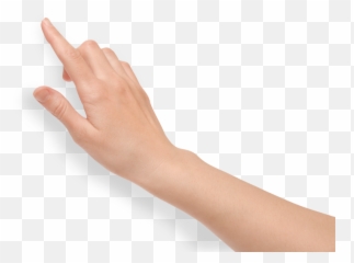 Hand Clip Finger Transparent Png Clipart Free Download - Background Touch Emoji