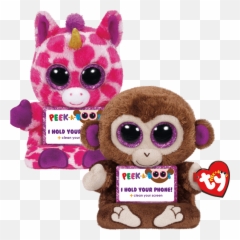Emoji Teeny Ty Bundle Official Store - Chimps Peek A Boos