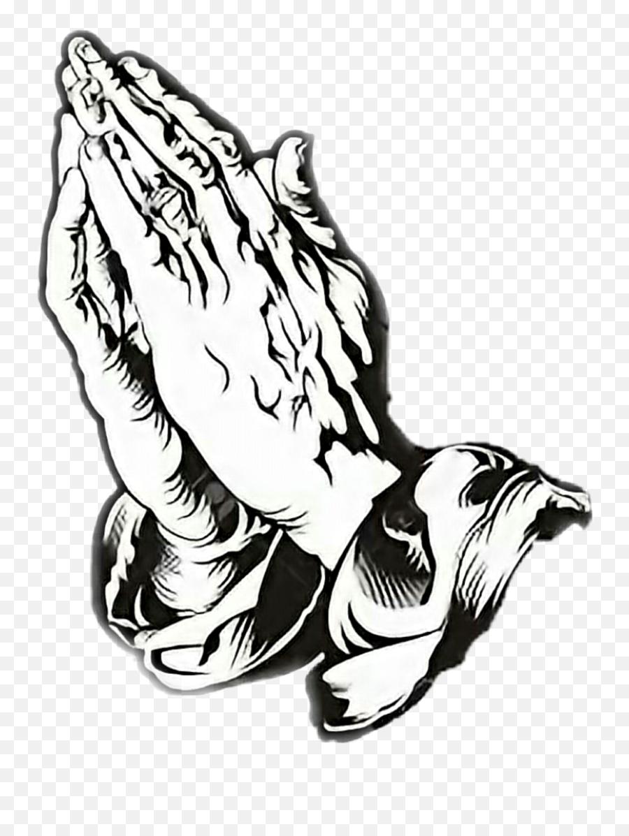 Blessed Sticker Clipart - Full Size Clipart 2813781 Transparent Prayer Hands Png Emoji,Blessing Emoji