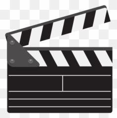 Clapper Board Png - ClipArt Best Transparent Movie Gif Emoji