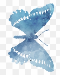 Butterfly Cartoon Clipart - Watercolor Paint Emoji,Butterfly Emoticon
