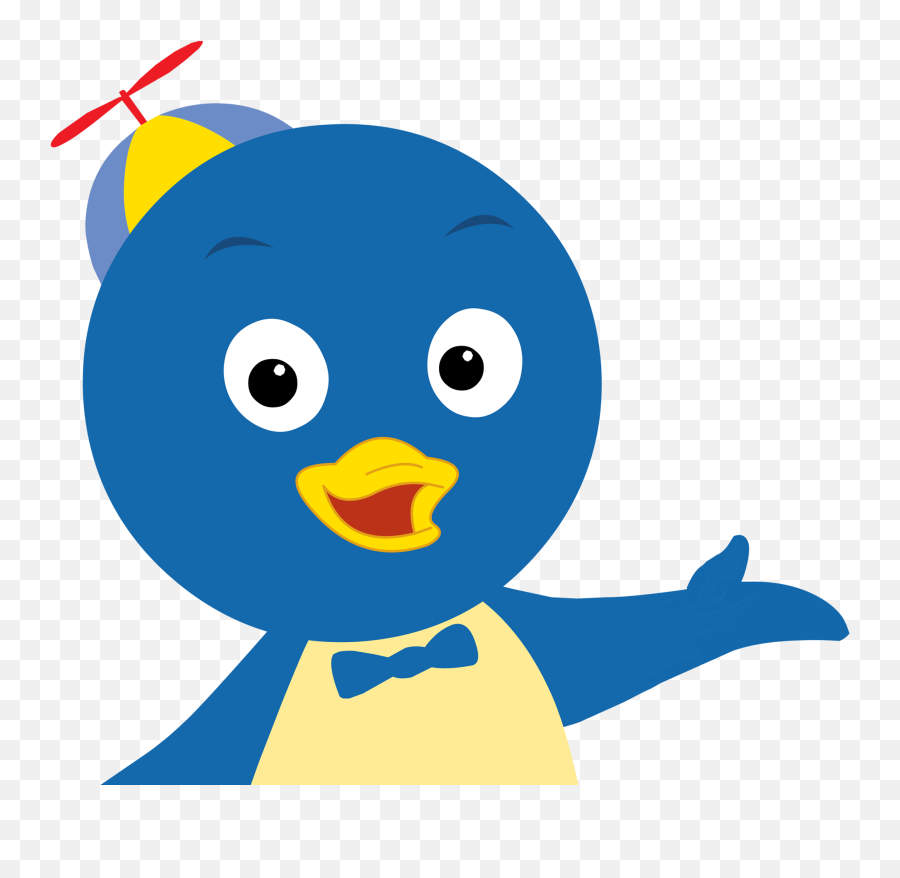 Backyardigans Pablo The Penguin Waving - Pablo Backyardigans Png Emoji,Pittsburgh Penguins Emoji