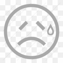 Emoticons Disappointed But Relieved - Circle Emoji,Relieved Emoticon