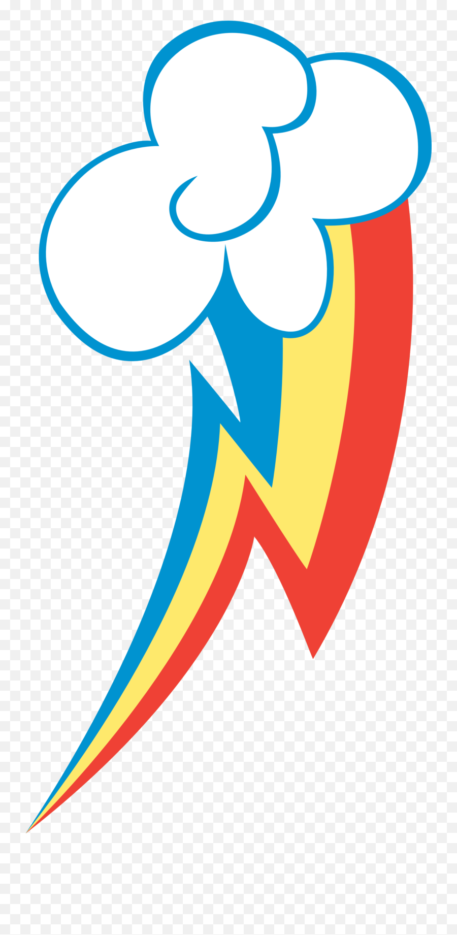 Custom Mlp Flags - Rainbow Dash Cutie Mark Png Emoji,Emoji Rayo