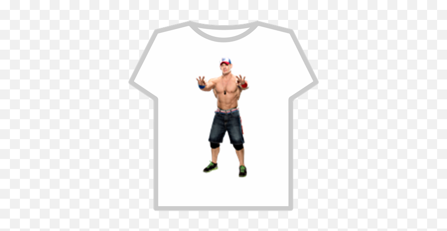 John Cena T Shirt Denis Roblox Emoji Wrestler Emoji Free Transparent Emoji Emojipng Com - roblox john cena shirt