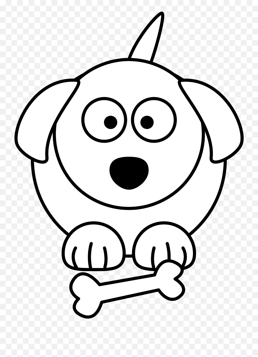 Dog Clipart Easy Clipartxtras Png Emoji,Laughing Dog Emoji