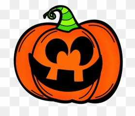 Jack O Lantern Cute Jack Lantern Clip Art Free Clipart - Halloween Cake Walk Sign Emoji,Jack O'lantern Emoji