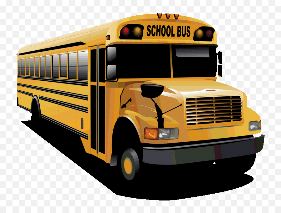 Library Of School Bus Back Svg Black And White Stock Png - Simple School Bus Clipart Emoji,School Bus Emoji