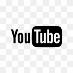 Facebook and Google logos vector in EPS AI SVG CDR free - Youtube Logo Black And White Vector Emoji
