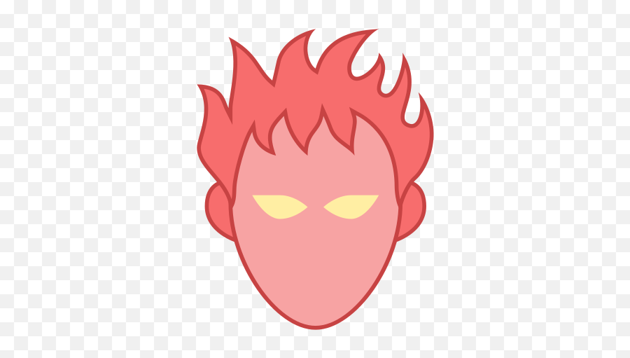Human Torch Icon - Clip Art Emoji,Torch Emoji