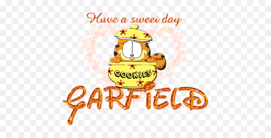 Garfield Ext Stickers For Android Ios - Good Morning Gif Garfield Emoji,Cat Emoticons Text