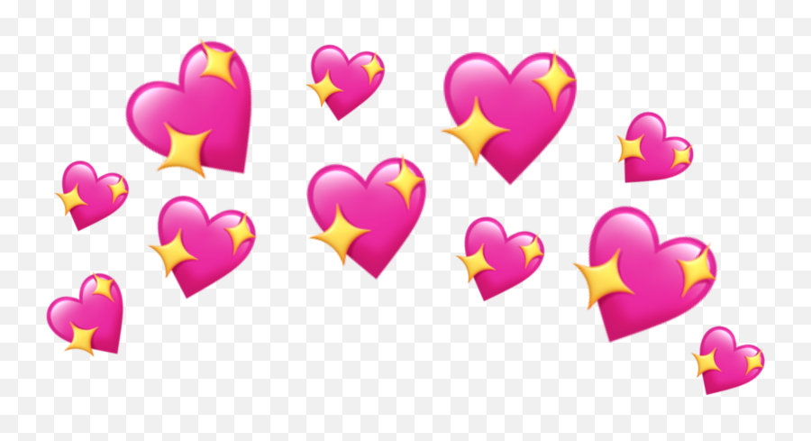 Coeurs Coeur Heart Corazon Couronne - Couronne De Coeur Emoji,Emoji Coeur