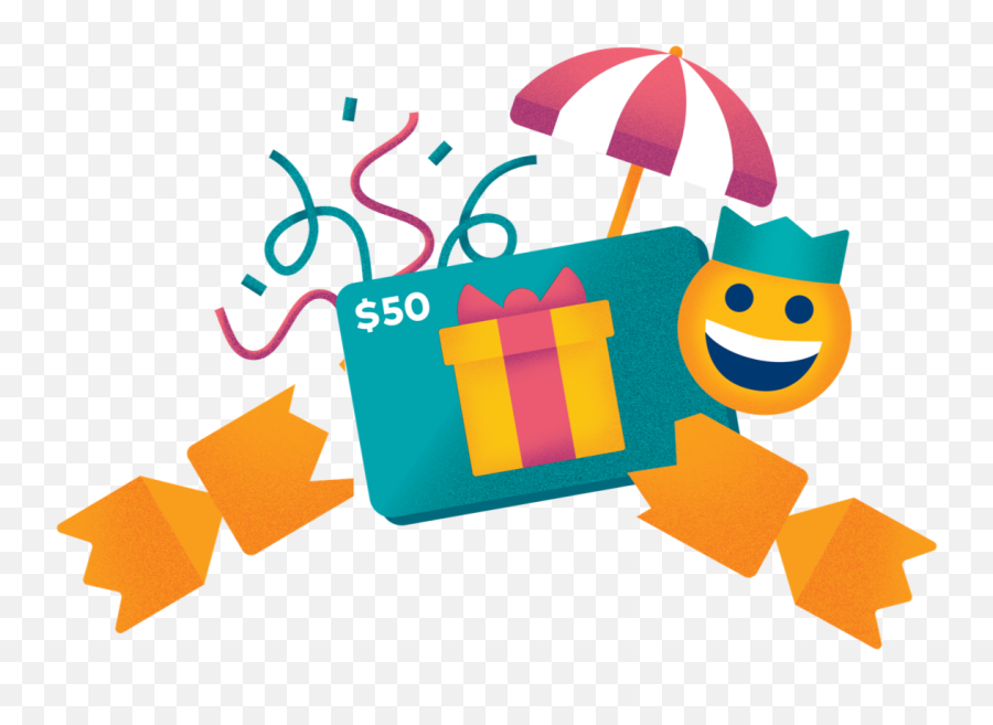 Bonus 50 Gift Card - Optus Clipart Full Size Clipart Clip Art Emoji,Gift Emoticon