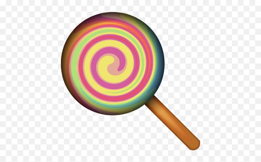 Lollipop Candy Emoji - Lollipop Candy,Candy Emoji