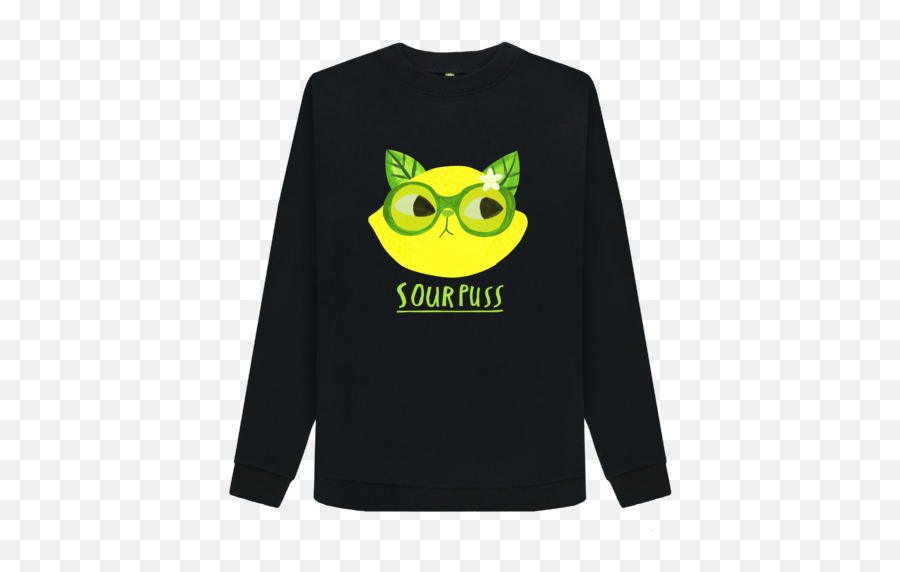 Sour Puss Jumper - Kingfisher Jumper Emoji,Hooray Emoticon