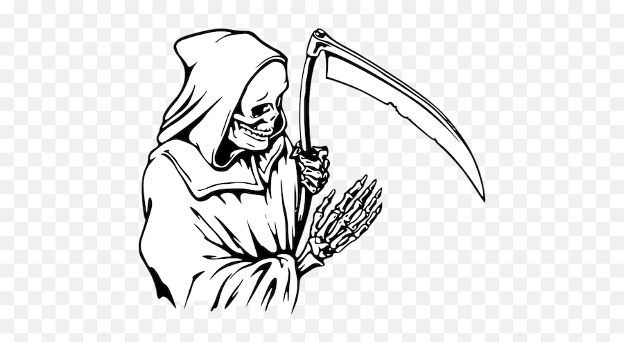Death And Scythe - Dark Grim Reaper Quotes Emoji,Grim Reaper Emoji